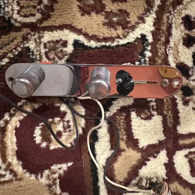 Gotoh Relic Telecaster Wired Control Plate with Jack 500K CTS Pots image 2