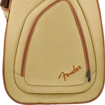 Fender Model FBT610 10mm Padded Tweed Gig Bag for Electric Bass Guitar image 1
