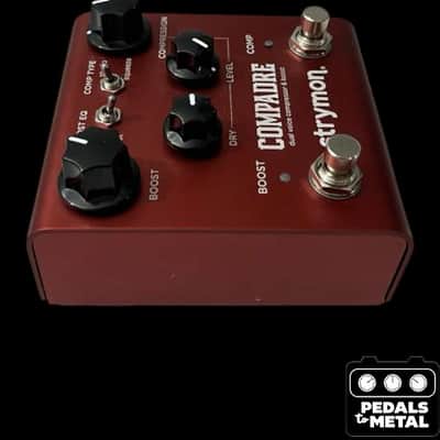 Strymon Compadre Dual Voice Compressor & Boost 2020 - Present - Red - X17655 image 3