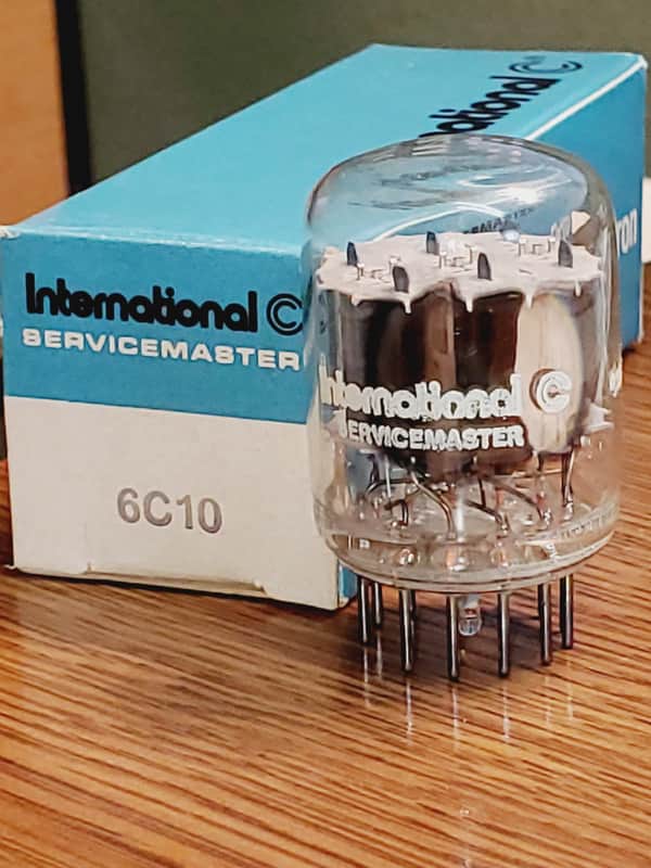 6C10 GE NOS/NIB  "ISM" Vacuum Tube Tested (1) tube lot image 1
