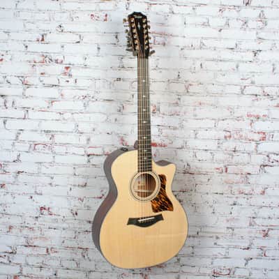 Taylor -(2025) 354ce - 12 String Acoustic-Electric Guitar -Sapele/Sitka - V-Class Bracing - Natural - w/ Hardshell Case - x5043 CLEARANCE image 4