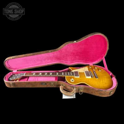 Gibson Custom Shop 1958 Les Paul Standard Reissue Murphy Lab Heavy Aged Lemon Burst w/case image 10