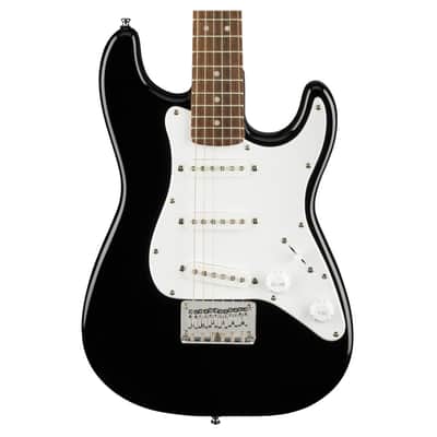 Squier Mini Strat - Black w/ Laurel Fingerboard image 1