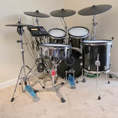 Roland VAD506 Acoustic Design Electronic V-Drum Kit 2024; Black image 4