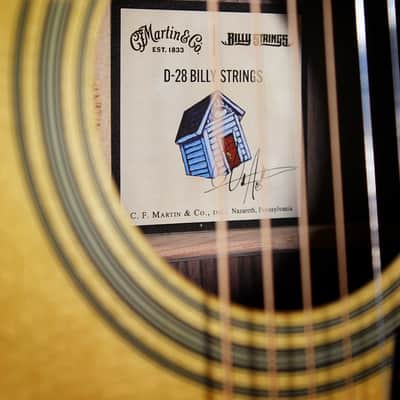 Martin D-28 Billy Strings Signature Model Rosewood Acoustic Guitar image 19