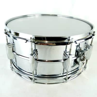 Ludwig 402 '66 Supraphonic 6.5x14"Snare Drum Keystone Badge Supra-Phonic #432805 image 4