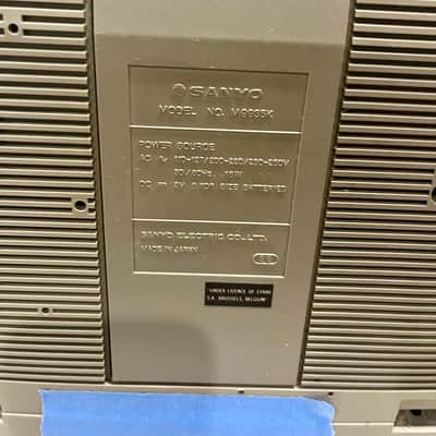 Sanyo M9935K 1982 Vintage Boombox Works well. image 10