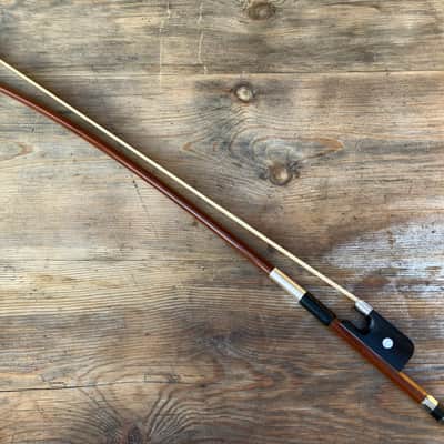 Double Bass French Bow - Pernambuco - Otto Spengler - Amazing Balance image 14