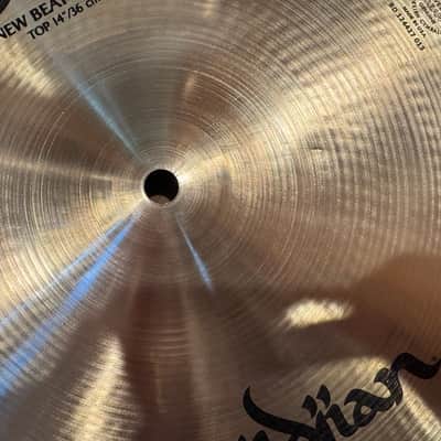 Zildjian 14" A Series New Beat Hi-Hat Cymbals (Pair) 2013 - Present - Traditional image 3
