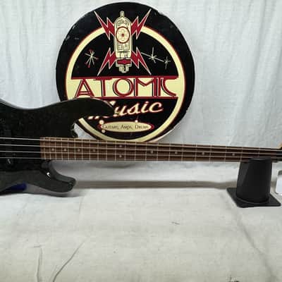 Fender HM Bass IV heavy metal 4-string Bass with Case - MIJ Made In Japan 1989 - 1990 - Green / Gold image 2
