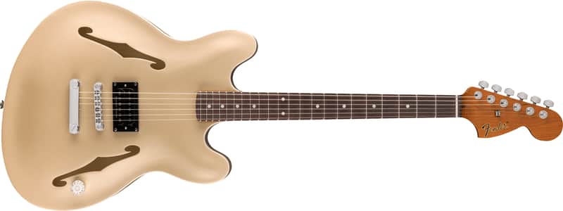 Fender Tom Delonge Starcaster - Satin Shoreline Gold