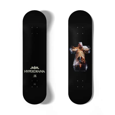 Justice Hyperdrama Skateboard Deck - Limited Edition Collectors Music Item image 2
