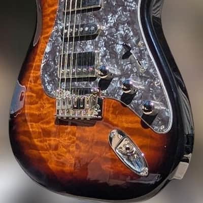 β24 Dean Zelinsky | Tagliare ATW | Walnut Quilt Burst | OHSC | Boutique, USA πΊπΈ image 2