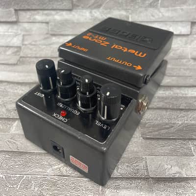 Boss MT-2 Metal Zone (Silver Label) 1991 - Present - Black image 2