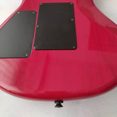 Aria Pro II AQ-65 Aquanote - Arch Top - See-Thru-Red - 1989 JAPAN VINTAGE image 9