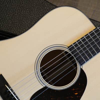 Unplayed! 2023 Martin Custom Shop D-18 Authentic Dreadnought Acoustic Guitar Natural + OHSC image 3