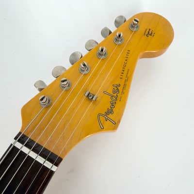 Fender Custom Shop '62 Reissue Stratocaster 2017 Fender Custom Shop ’62 Journeyman Relic Stratocaster - Black Relic image 5