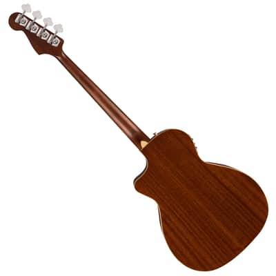 Fender Kingman Acoustic Bass; Shaded Edge Burst image 3