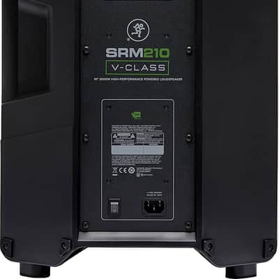 Mackie SRM V-Class Series, 10-Inch 2000W High-Performance Loudspeaker, Powered-Black (SRM210 V-Class) image 6