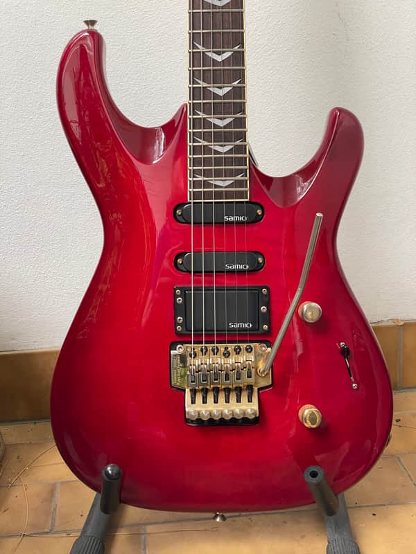 Samick SR-660 1993 - Antique Red Sunburst image 1
