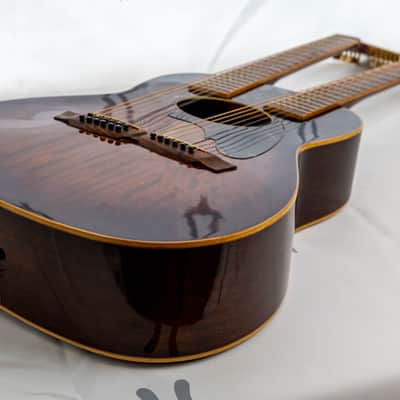 Daion THE '80W Doubleneck (6/12 String) Acoustic Early 1980s - Serial 103471 image 16
