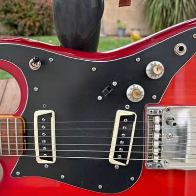 Epiphone ET-270 (1802T) 1970 - 1975 - Cherry Red image 9