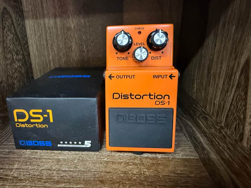 Boss DS-1 Distortion With Box - Orange image 1