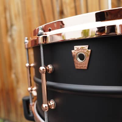 Ludwig / USA #LB427TDC Black Beauty 6.5 x 14" Snare Drum w/ Copper Hdw. - Hot Rod Limited Edition image 1