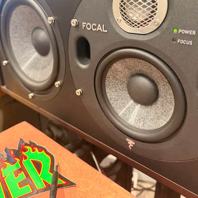 Focal Trio6 Be Active 3-Way Monitors (Pair) 2010s - Black image 1