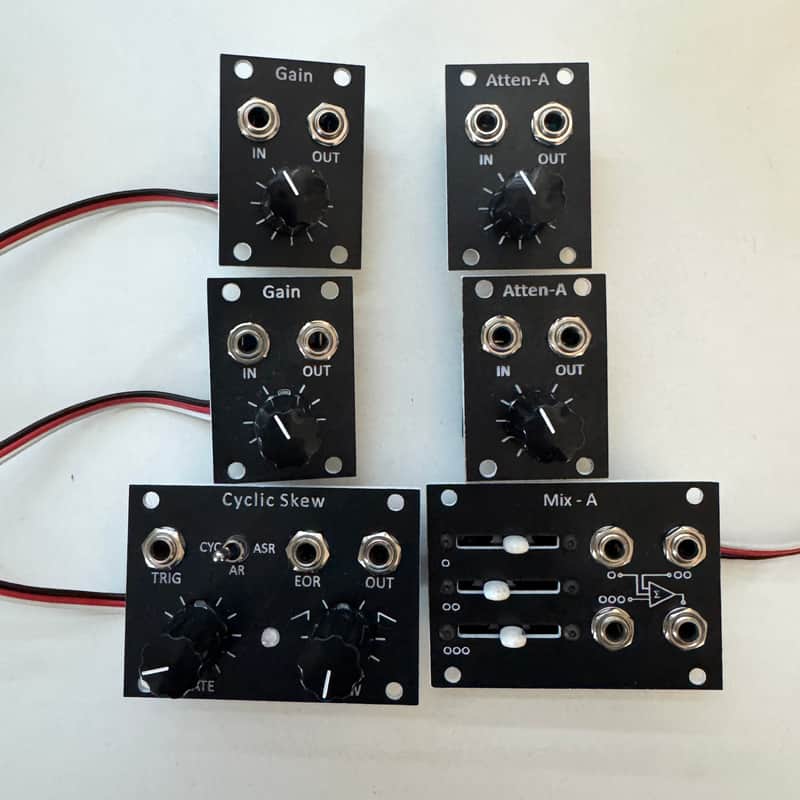Pulp Logic 1U eurorack module Bundle - Black image 1