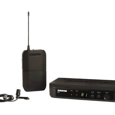 Shure BLX14 with CVL Lavalier Wireless System image 1