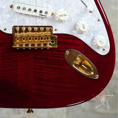 FENDER Stratocaster Richie Kotzen Signature TRB - 2016 Made in Japan - Flamed Trans Red Burst image 5