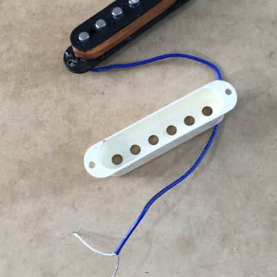 Vintage Fender (Fernandes?) Strat Middle Pickup 1980s Japan MIJ Natural Relic Aging image 6