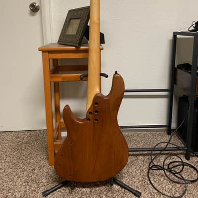 Tom Clement Custom Fretless, Dual Reverse Precision Bass image 2