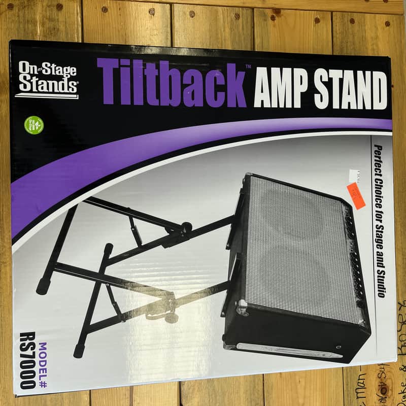 On-Stage RS7000 Tiltback Amp Stand image 1