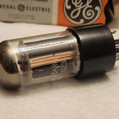 NOS General Electric 5AR4 GZ34 Tube FULL WAVE RECTIFIER (Hickok Tested) image 5