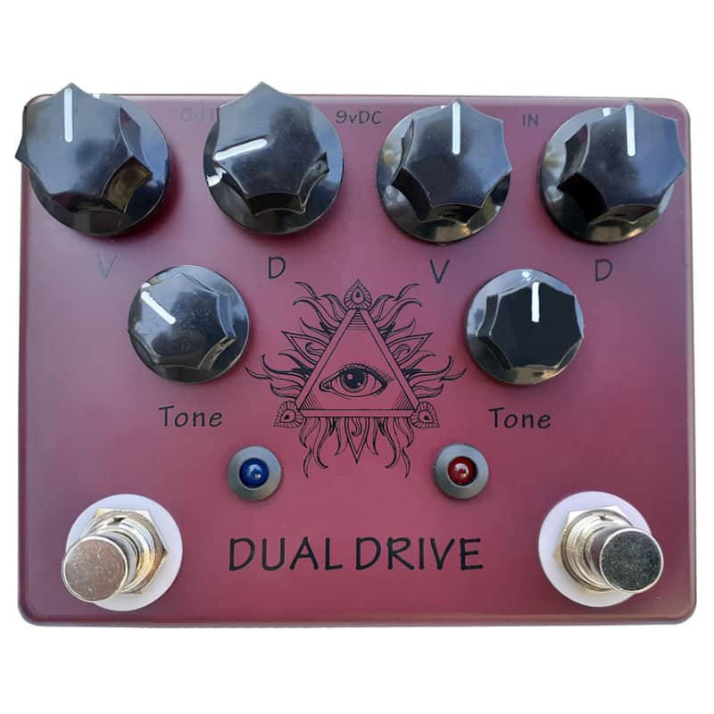 Hot Box Pedals HB-DD Dual Drive Overdrive Marshall Bluesbreaker KOT Drive Tone image 1