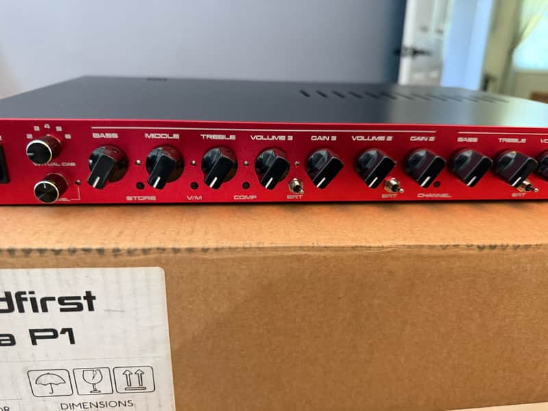 Headfirst Alta P1 Tube Preamp Limited First Run 2025 - Red image 1
