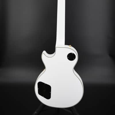 Epiphone Inspired by Gibson Custom Les Paul Custom Alpine White image 8