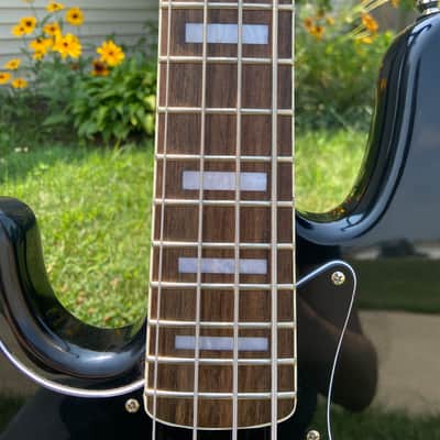 Squier Jazz bass Unknown - Black image 5