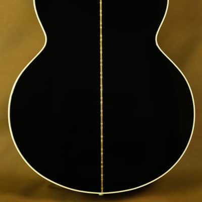 2005 Gibson SJ-200 Rose Custom Acoustic Guitar Black J-200 image 12