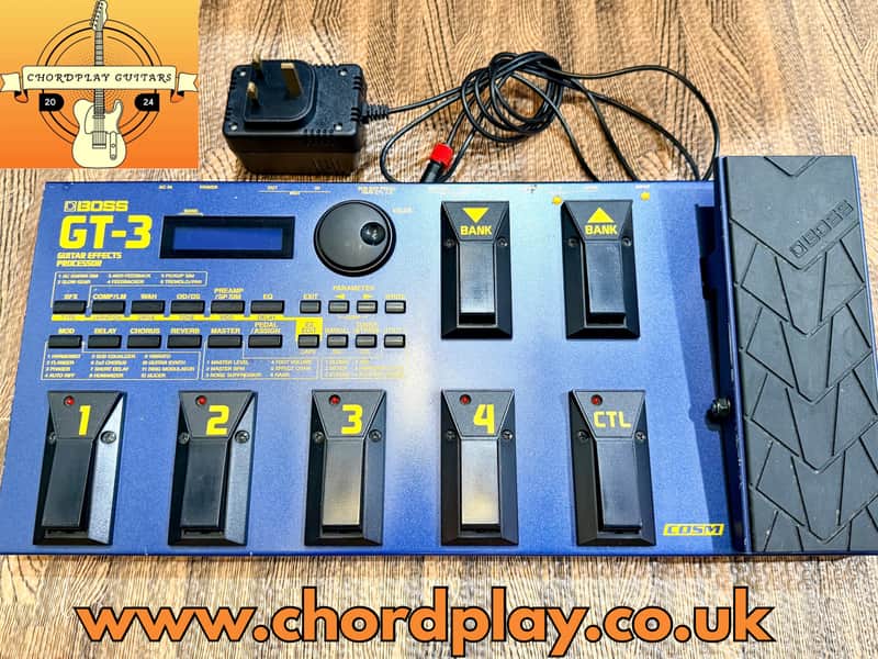 Boss GT-3 Multi-Effect Unit | Reverb