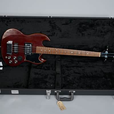 Gibson EB-3 1973 - Cherry Red image 11