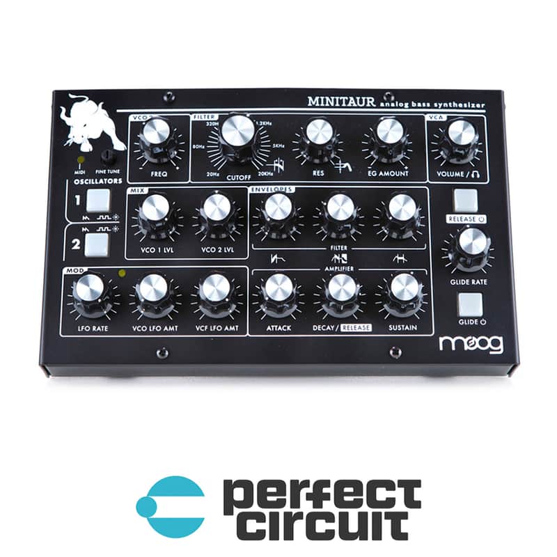 Moog Minitaur Analog Bass Synthesizer Desktop Module image 1