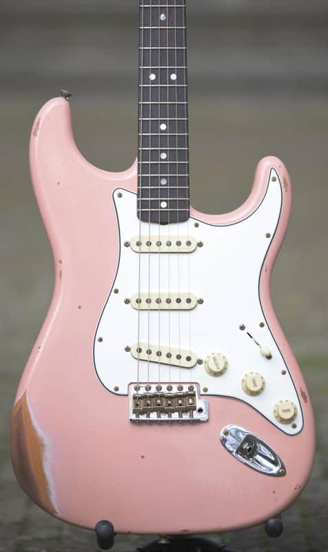 Fender Custom Shop Limited Edition Late 1964 Stratocaster, Relic - Aged Shell Pink image 1