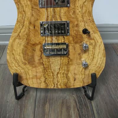 Logan Custom Tele with Olive wood top veneer 2026 - 100% nitro gloss finish image 2