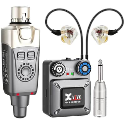 Xvive U4T9 Digital Wireless In-Ear Monitor System with T9 Earphones image 1