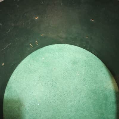 Premier 22"(diameter)x16"(depth) Bass Drum Shell 1980's - Black Wrap image 10