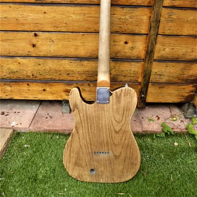 DY Guitars Francis Rossi / Status Quo tribute green relic tele body PRE-BUILD ORDER image 8