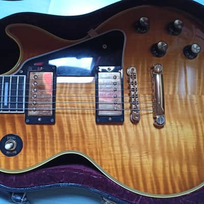 Gibson Custom Shop '68 Les Paul Custom Reissue 2001- Amber Honey Burst image 2